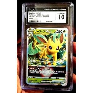 Leafeon VSTAR – VSTAR Universe 012/172 (CGC 10 GEM MINT)